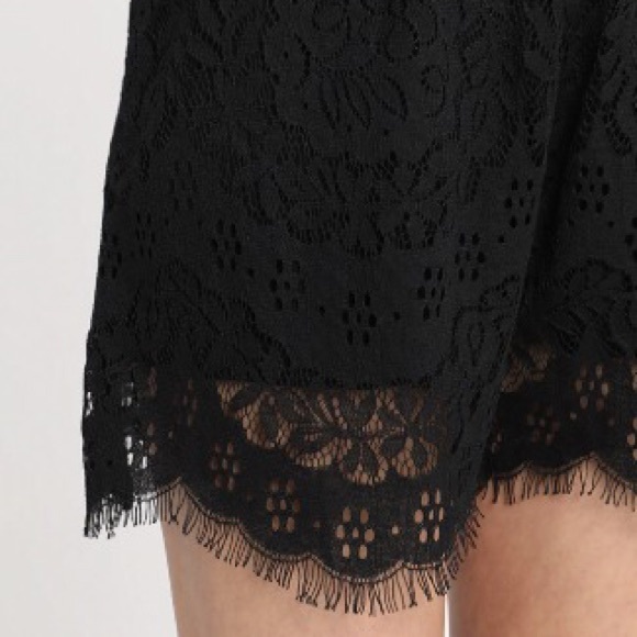 NWT black lace romper - Picture 2 of 4